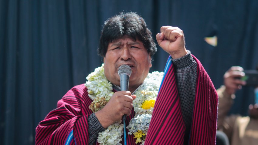 Evo Morales renuncia a la presidencia de Bolivia