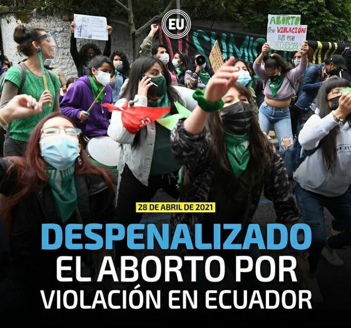 La despenalización del aborto por violación en Ecuador provoca protestas