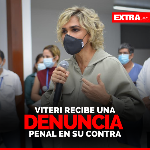 Cynthia Viteri recibe una denuncia penal en su contra por presunto despilfarro