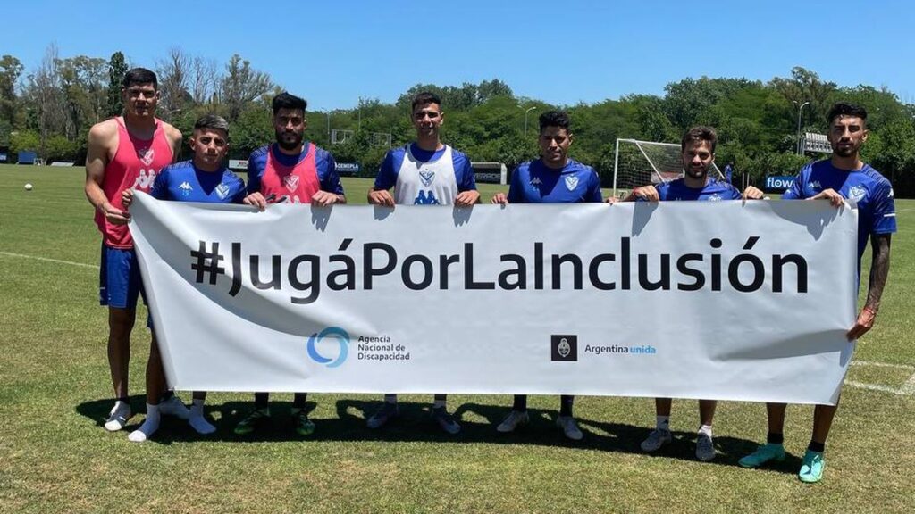 El fútbol argentino se suma a la semana de la inclusión