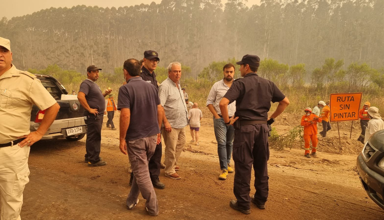 Heber: «Estamos ante uno de los incendios más grandes en la historia del Uruguay»