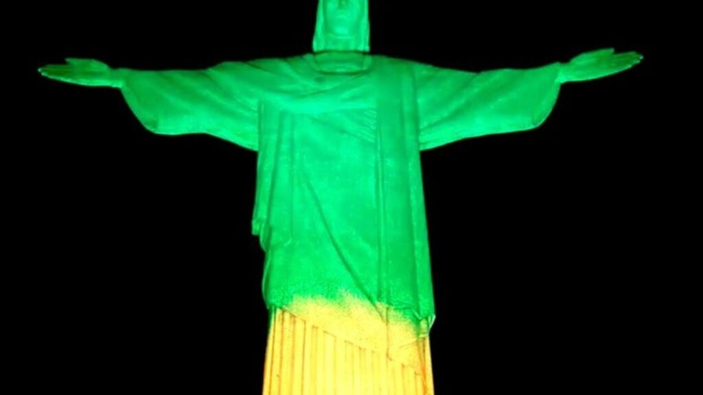 Cristo Redentor se iluminará de verde y amarillo en honor a Pelé