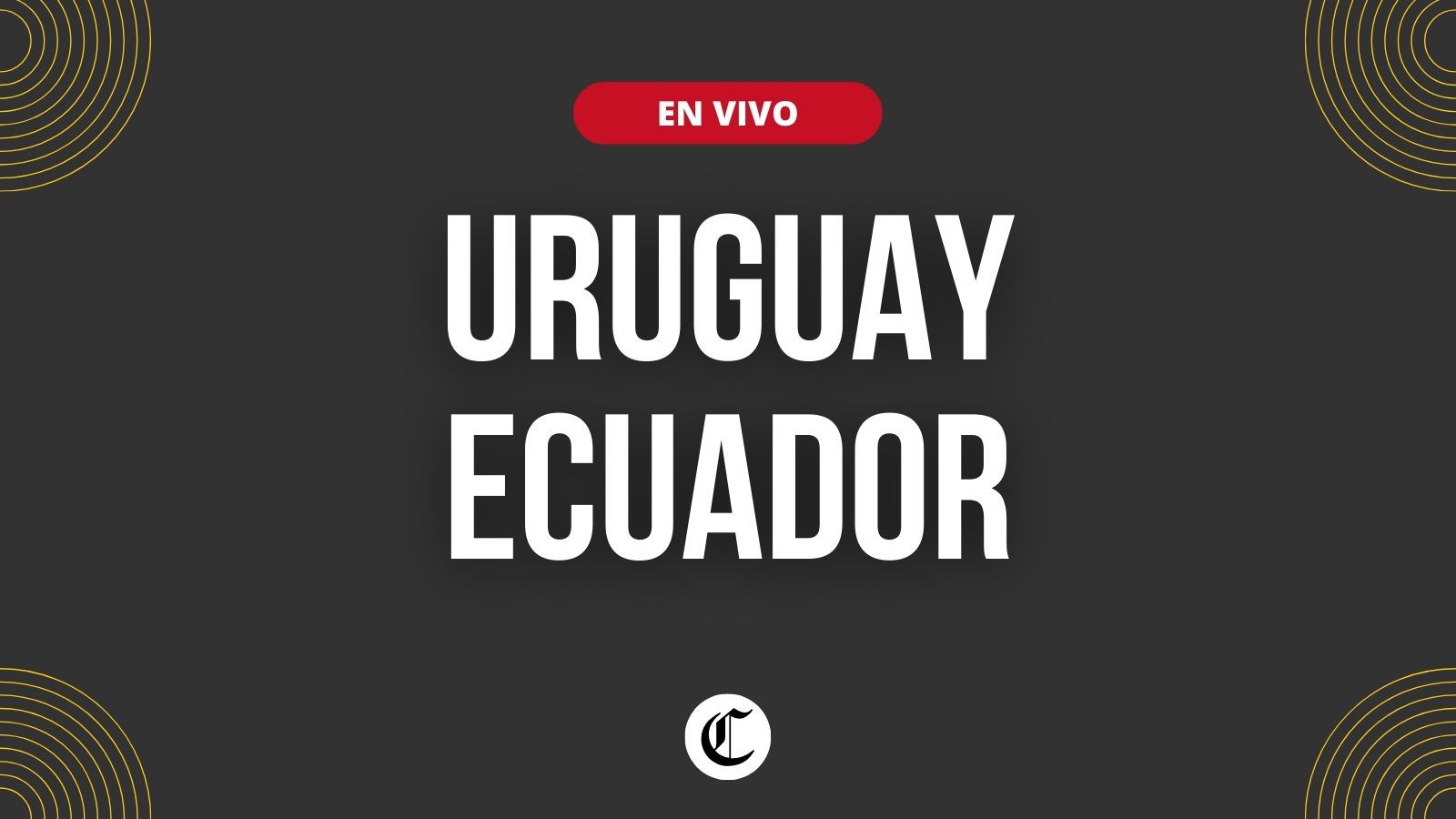 FÚTBOL LIBRE TV, Ecuador vs. Uruguay online gratis: ver partido por internet