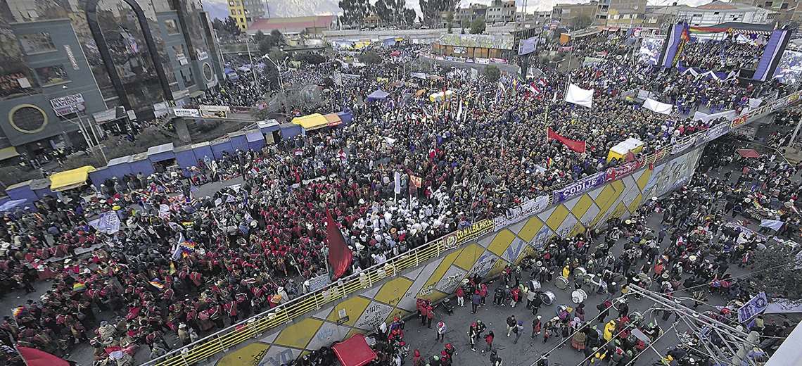 Arce se empodera y el cabildo de El Alto desconoce la jefatura de Evo en el MAS