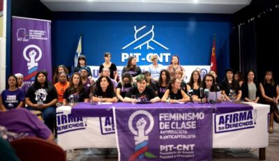 “Ni un derecho menos, basta de retrocesos”: Marcha por el Día Internacional de la Mujer en Uruguay