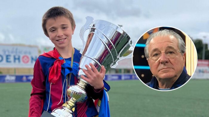 Quién es Pedrito Juárez, la joya de 10 años que hace goles como Messi en el Barcelona y maravilló a Jorge D’Alessandro: “Es un jugador total”