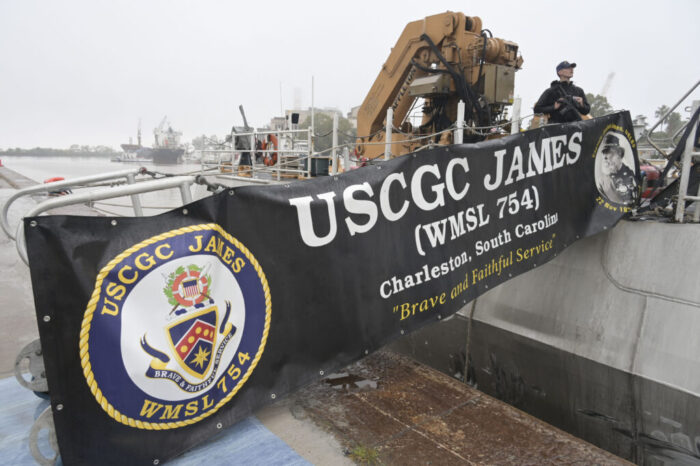 Cómo es “Cutter James”, uno de los buques más sofisticados de la Guardia Costera de EE. UU. que arribó al país