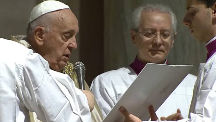 El Papa Francisco convocó hoy oficialmente el Jubileo 2025 de Roma