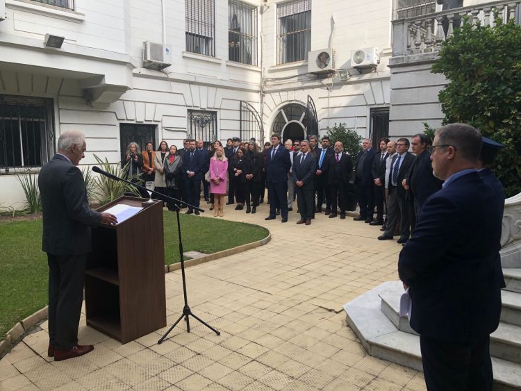 Embajada Argentina conmemora el “Día de la Afirmación de los Derechos sobre las Islas Malvinas, Georgias del Sur y Sándwich del Sur y los Espacios Marítimos Circundantes”