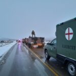 Temporal de nieve en la Patagonia: asistencia y rescate, el rol clave del Ejército Argentino