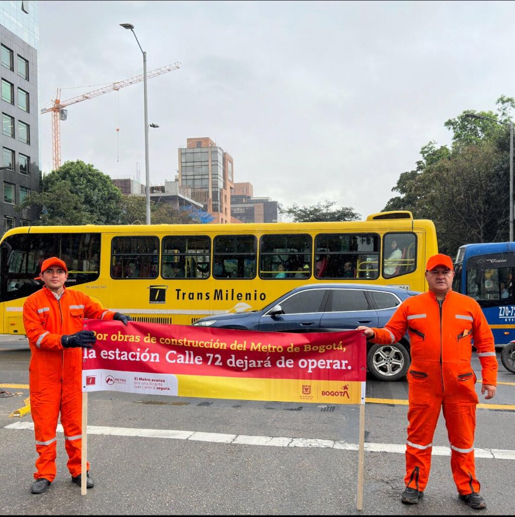 Colombia | Cierre de la Estación Calle 72: Alternativas para Evitar Trancones en Bogotá
