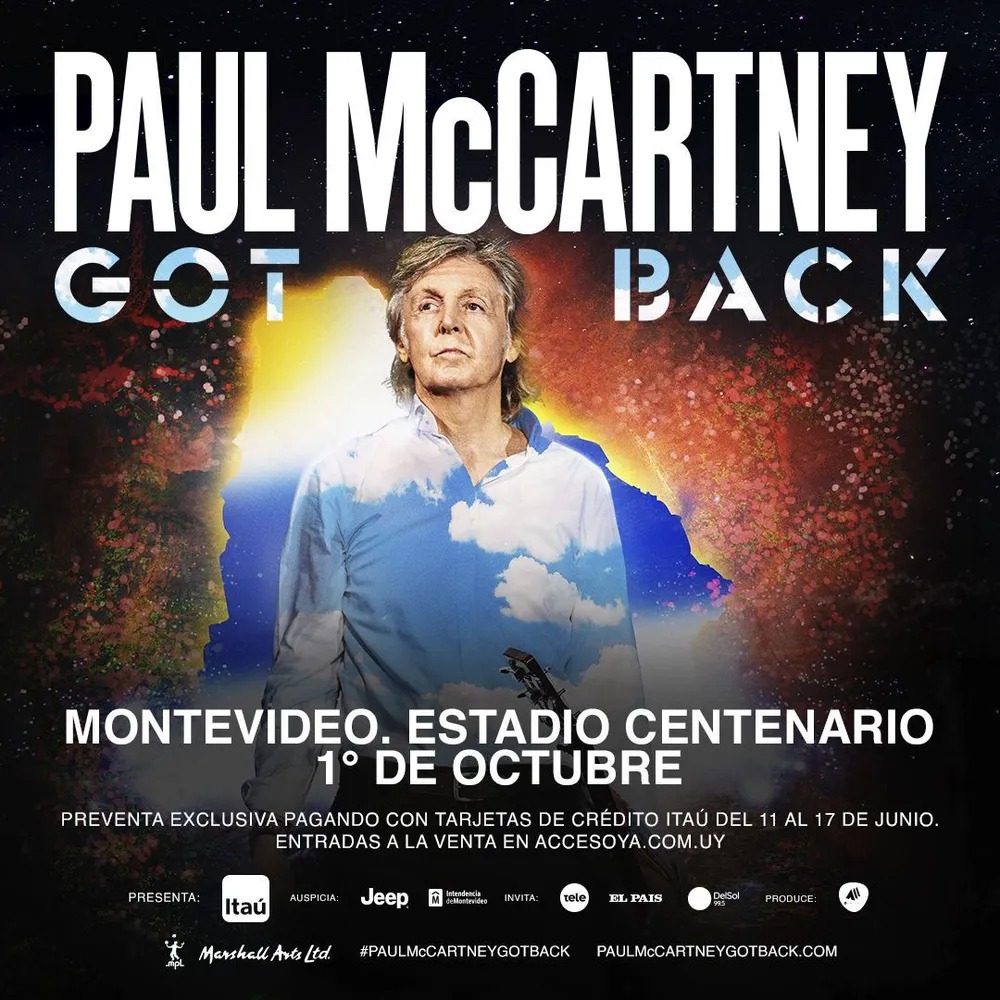 Paul McCartney regresa a Uruguay: un concierto imperdible con precios de hasta $56,000