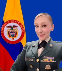 Colombian Military Forces Major Natalia Andrea Ríos Correa. (Photo: Colombian Military Forces)
