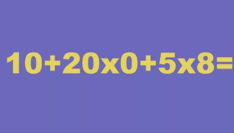 Pon a prueba tu mente e inteligencia: sólo el 4% de los lectores logra resolver este ejercicio mental matemático en 9 segundos sin pedir apoyo