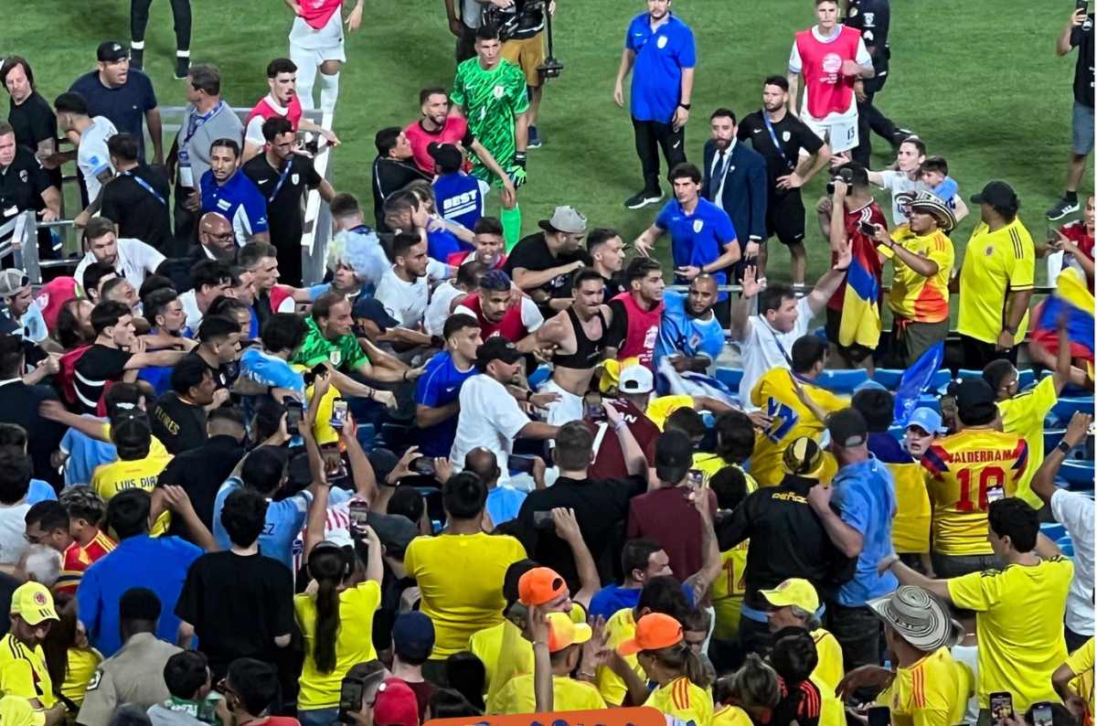 Uruguay se defiende tras violencia contra familiares de jugadores en partido contra Colombia