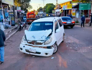 Camión con desperfectos mecánicos ocasionó accidente de tránsito en Caaguazú.