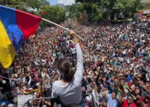 María Corina Machado invitó a seguir organizados hasta «cobrar la victoria» con una nueva protesta