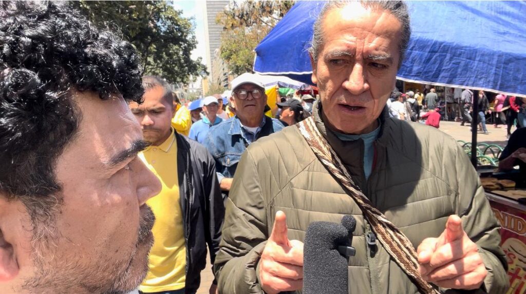 Colombia | “La vida de Petro está en riesgo”: Concejal José Cuesta alerta sobre amenazas en una entrevista durante la movilización en defensa de la reforma pensional y la democracia