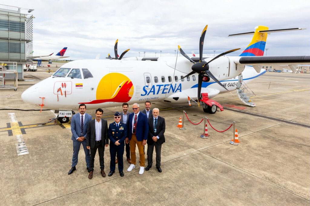 Colombia | SATENA Amplía sus Horizontes: Inauguración de la Nueva Aeronave ATR 42-600 para Conectar a Colombia.