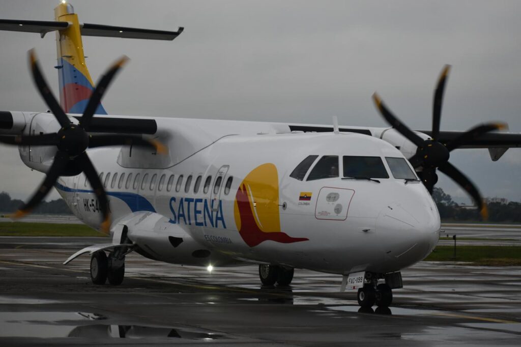 Colombia | Aerolínea SATENA refuerza la conectividad regional con la llegada de su nuevo ATR 42-600